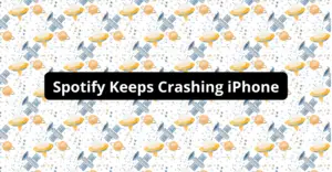 Spotify Keeps Crashing on iPhone