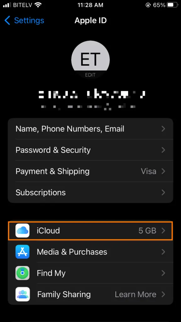 icloud backup 2