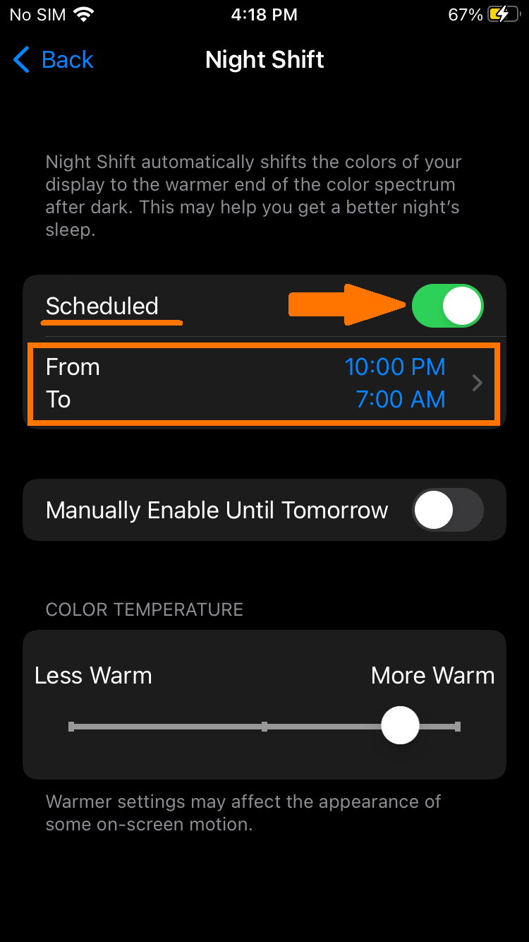 Automatically Turn Off iPhone at Night 2024 - techietechie